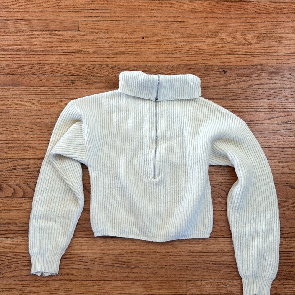For Love & Lemons 1/4 Zip Sweater